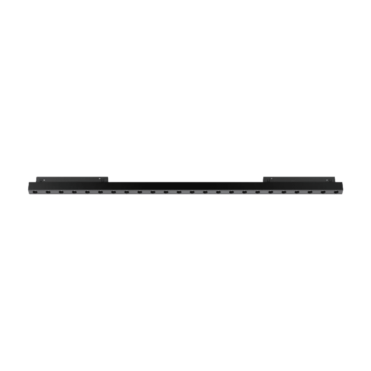 Black 800 mm linear grille spot bar for 19mm magnetic track