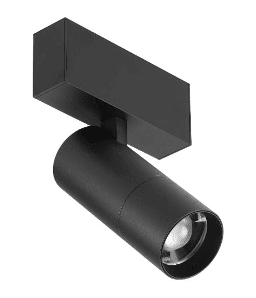 Zoom Spot - Slim Track, black adjustable zoom spotlight for nuordic slim magnetic track