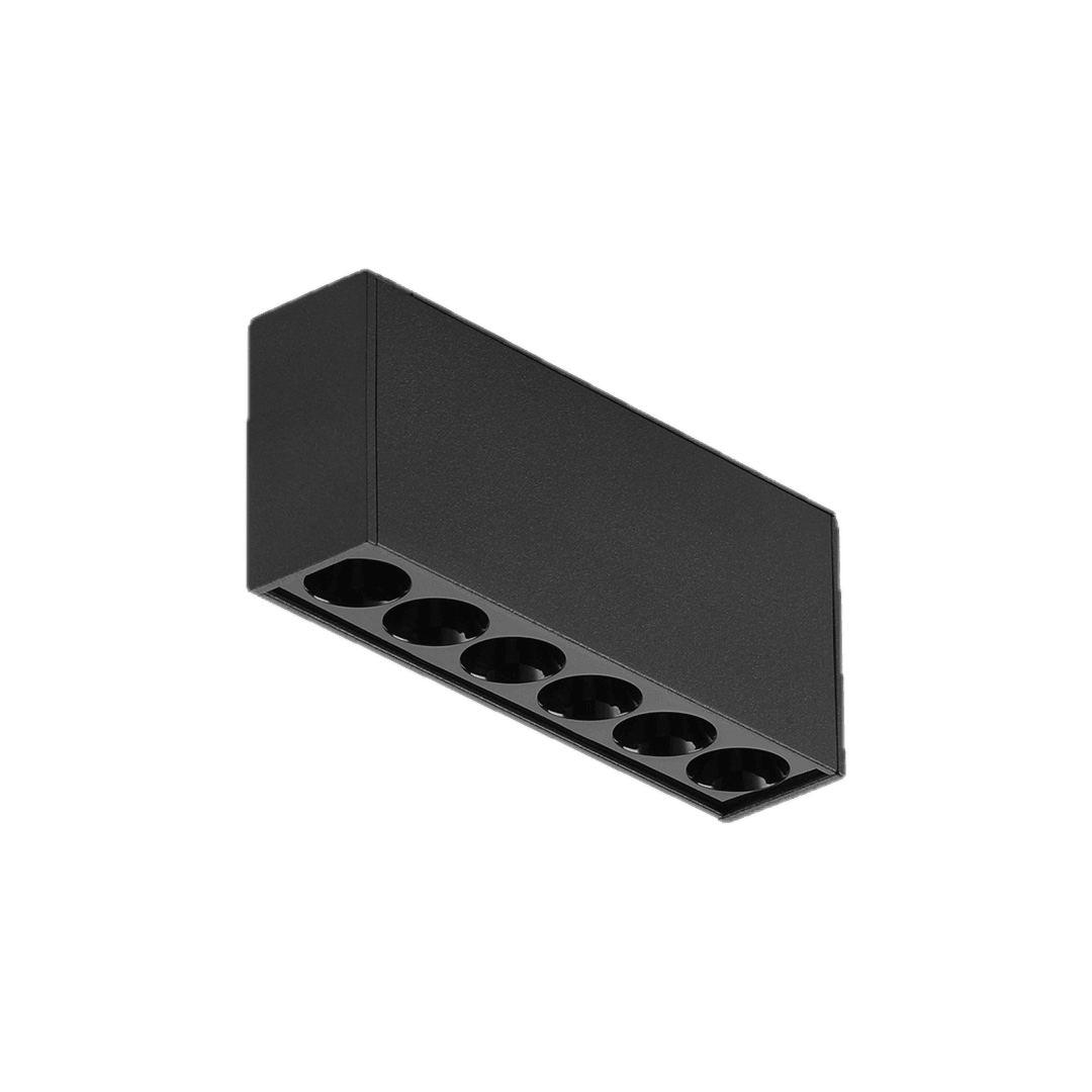 Dot - Standard Track, deep-recessed lens spot bar for nuordic 1.5" magnetic track