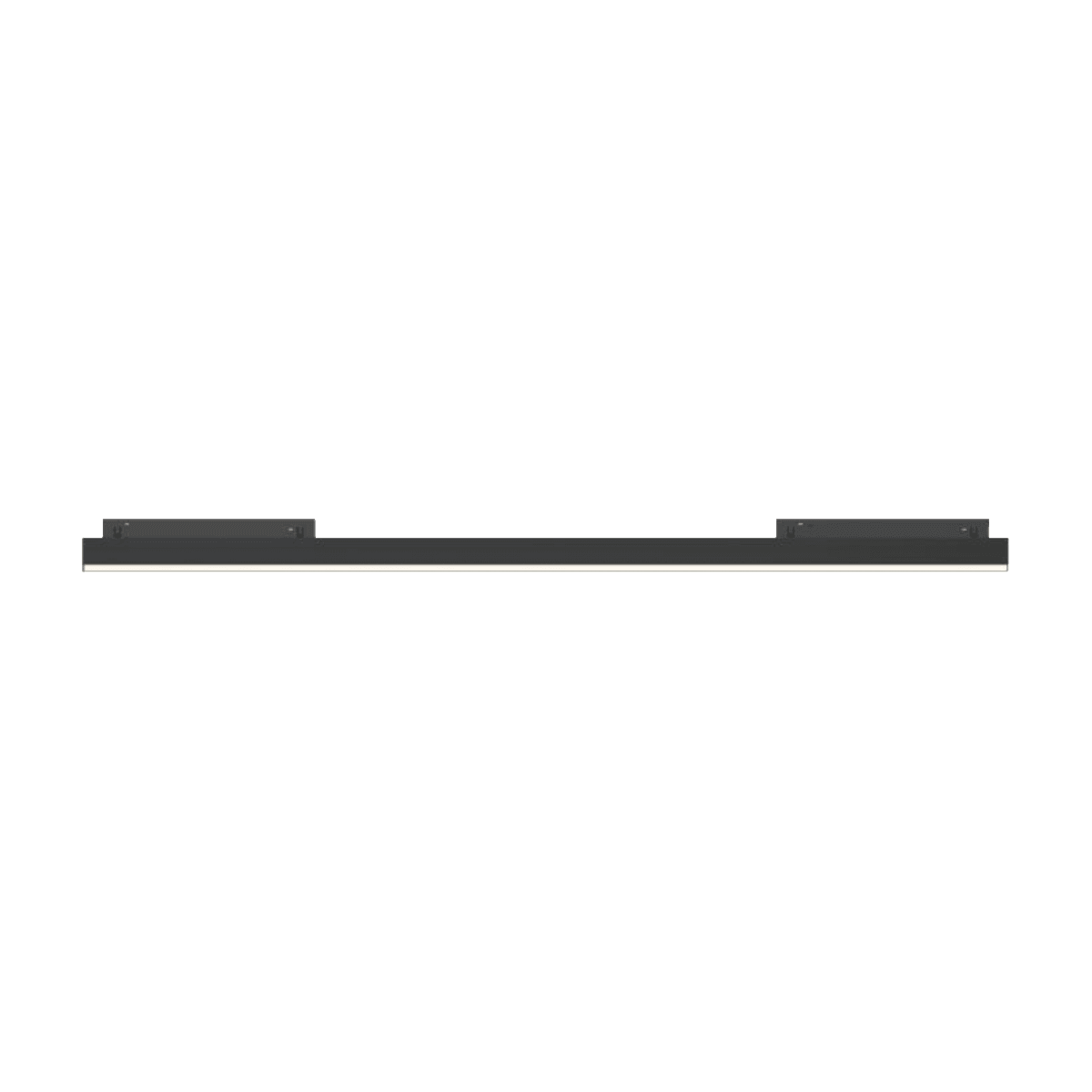 Black 800 mm foldable linear floodlight for 19mm magnetic track