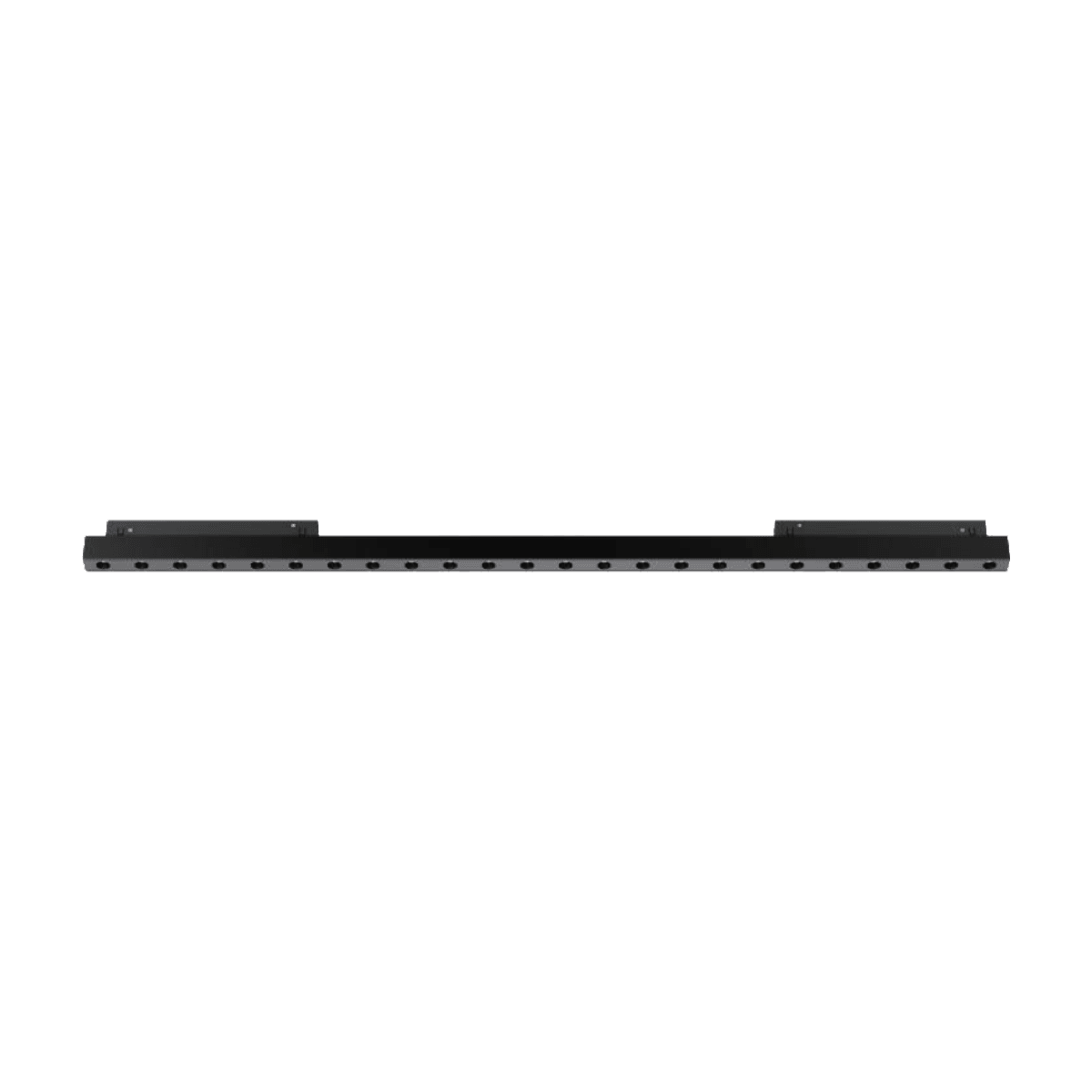 Black 800 mm linear grille spot bar for 19mm magnetic track