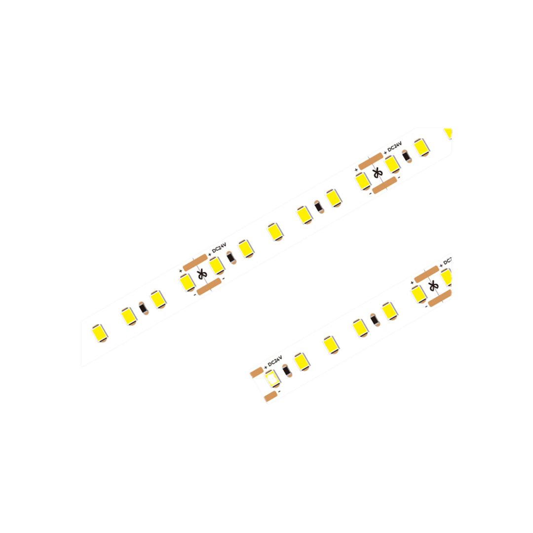 A 10mm full spectrum LED tape shown against a plain background, its emitters running in an even line down the flexible strip