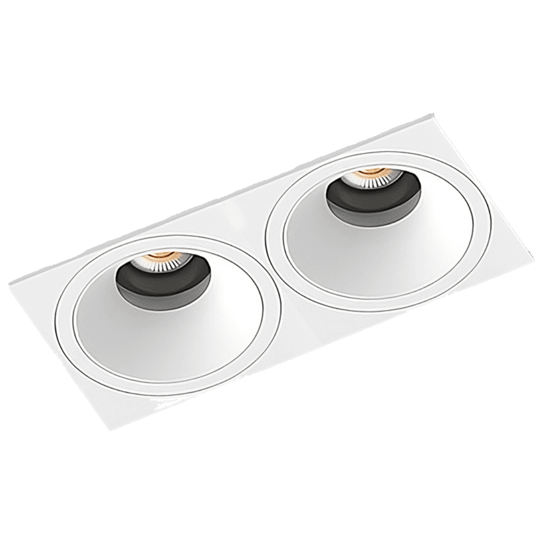 3 Inch Recessed Round Adjustable Double Downlights