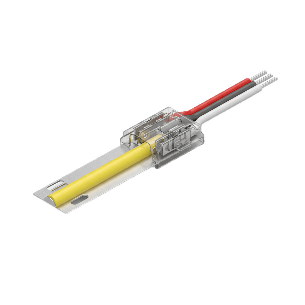 3-Pin LED Strip to Wire Connector 50 Pack
