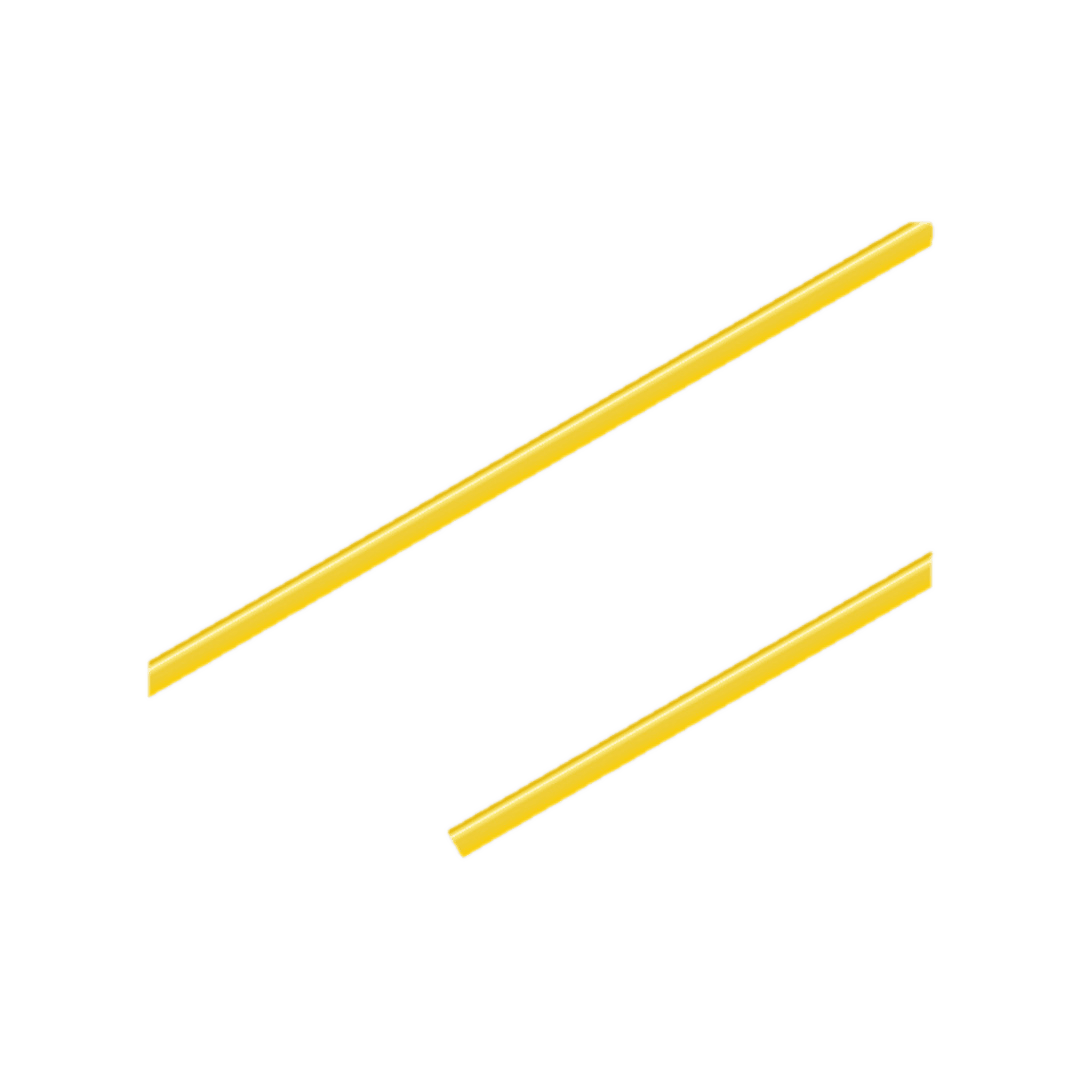 A 4mm COB LED tape shown against a plain background, the continuous phosphor line running the length of the narrow flexible strip