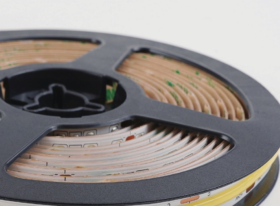 8mm COB tunable white LED tape wound on a 5m reel