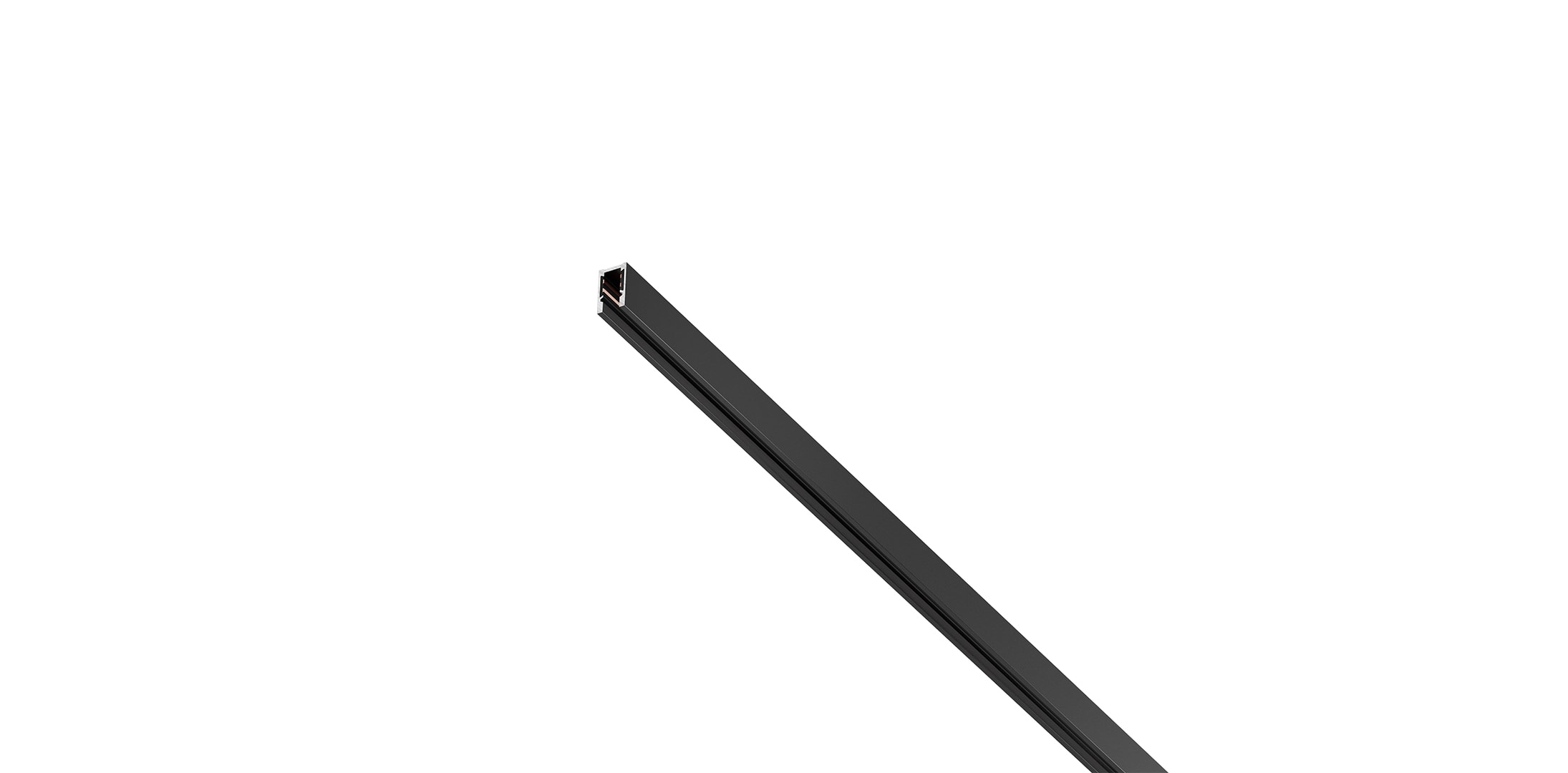 Black surface profile for 7mm magnetic track