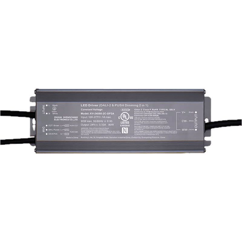 DALI-2 DT8 1-5 Channel Dimmable Constant Voltage Driver UL