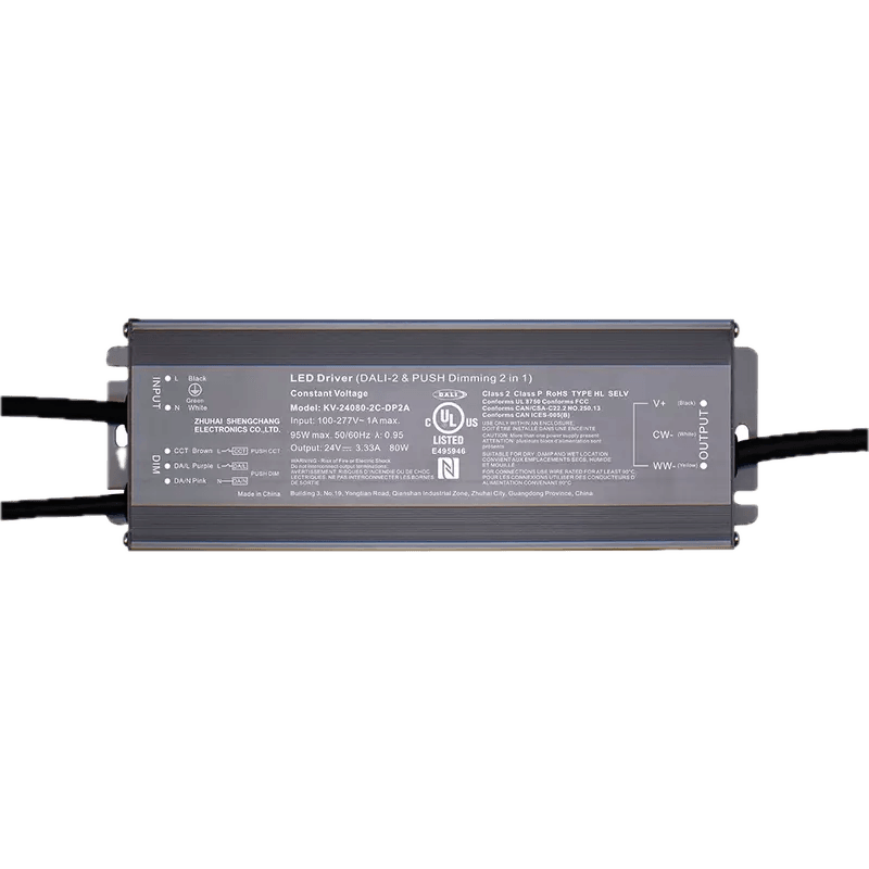 DALI-2 DT8 1-5 Channel Dimmable Constant Voltage Driver UL