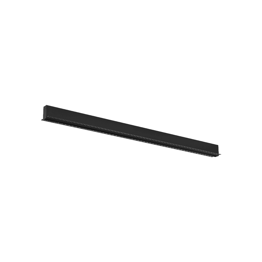 Recessed Standard Magnetic Track, sleek recessed magnetic track light with optional trimless or trimmed design