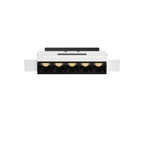 6 Inch 5 Bulb Recessed Linear LED Light