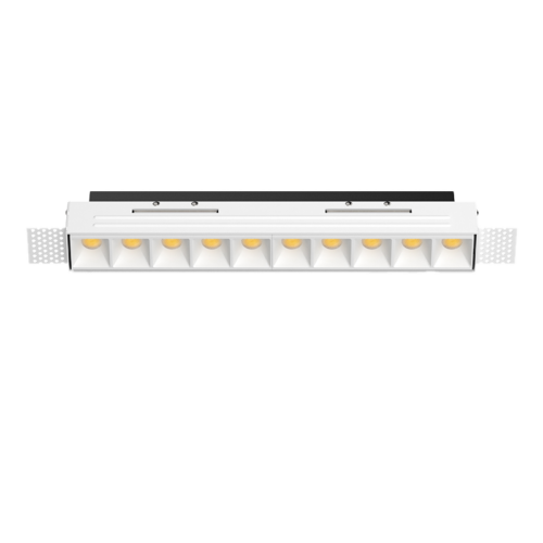 12 Inch 10 Bulb Recessed Linear LED Light
