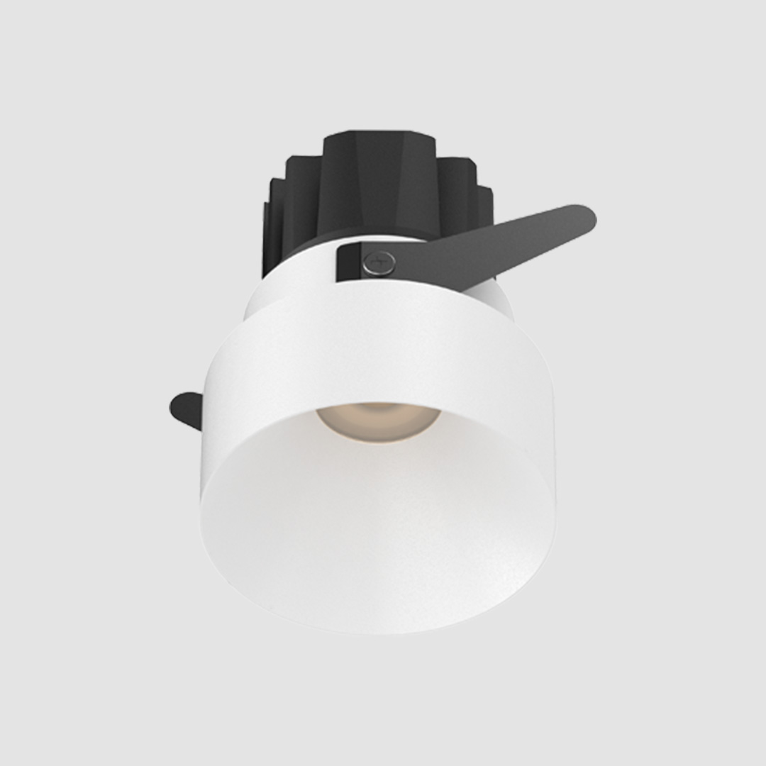 3 Inch Recessed Protruding Downlight - White