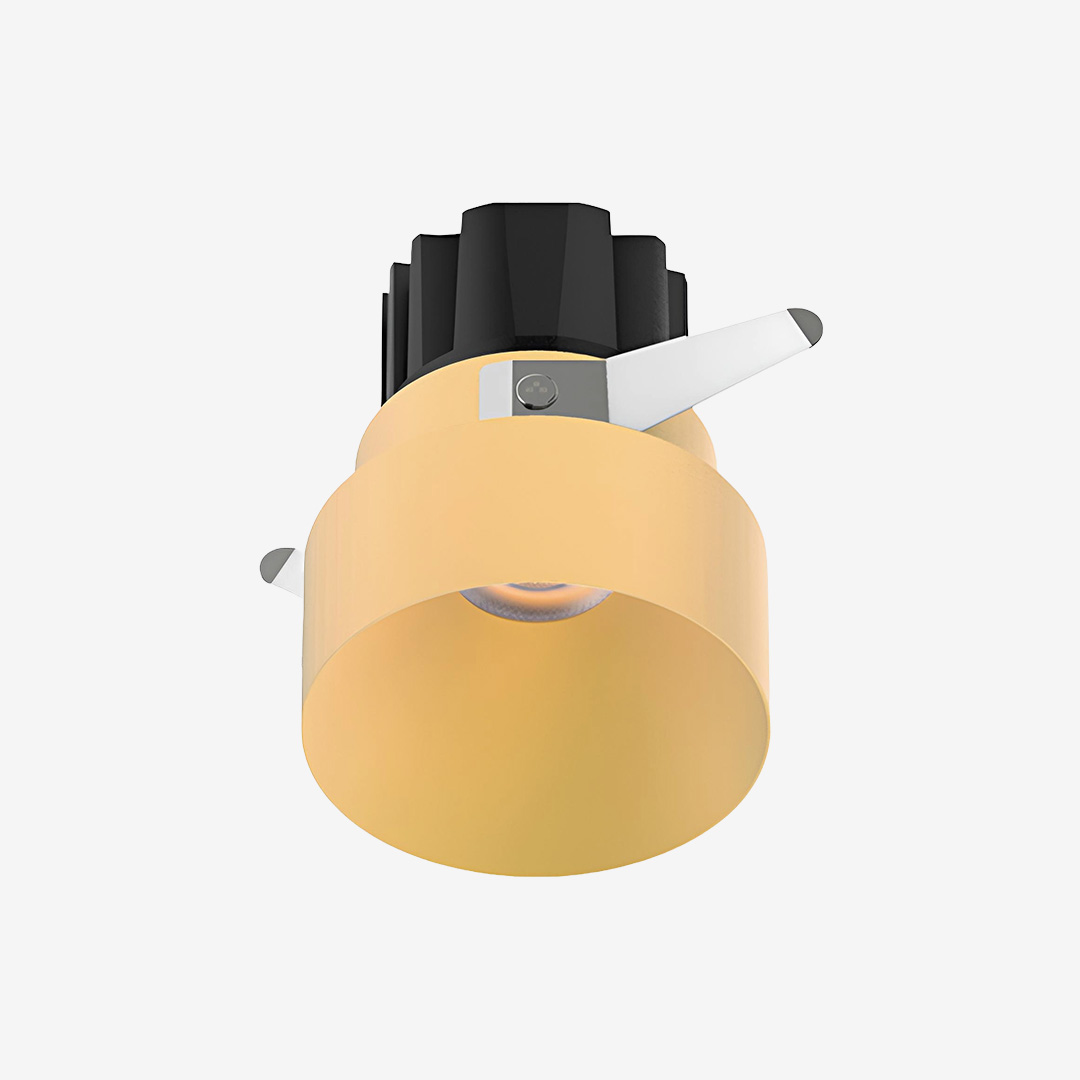 3 Inch Recessed Protruding Downlight - Gold