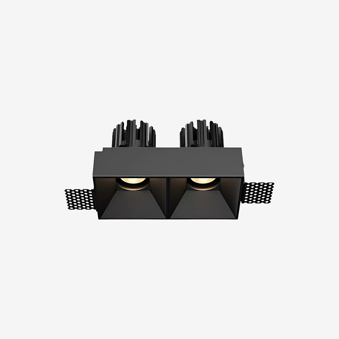 3 Inch Recessed Square Adjustable Double Downlight