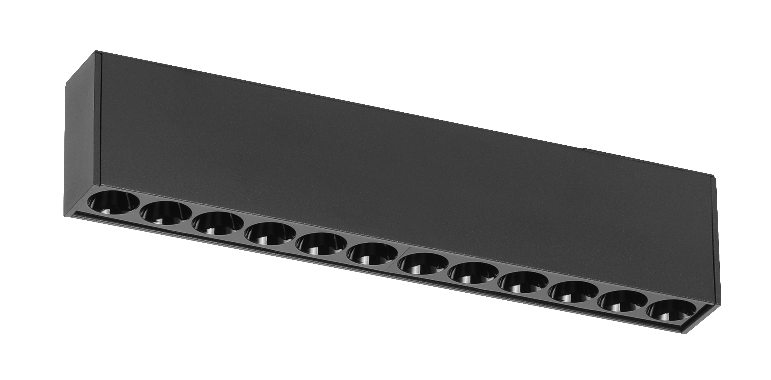 Linear Multi Spot - Standard Track - Black, 16W