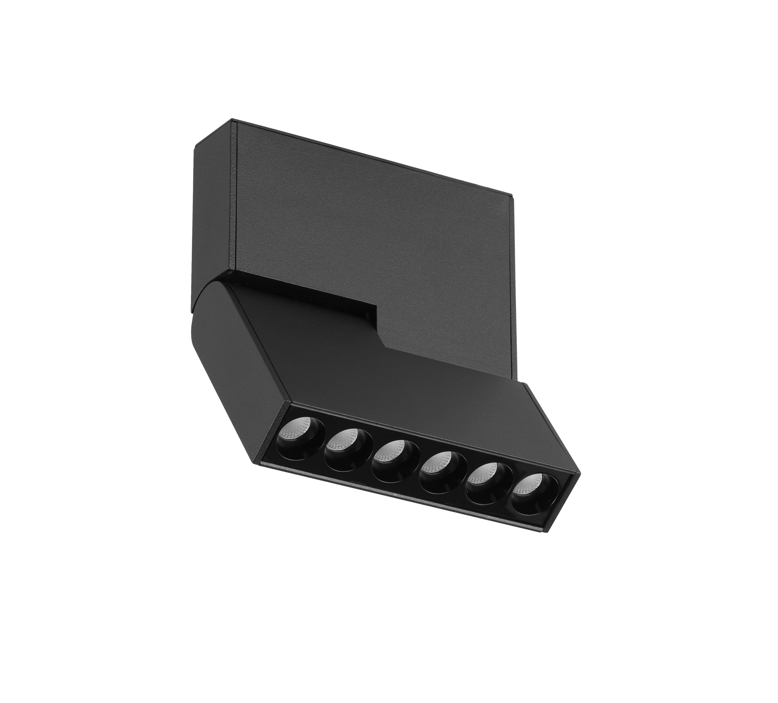 Folding Multi Spot - Standard Track - Black, 8W