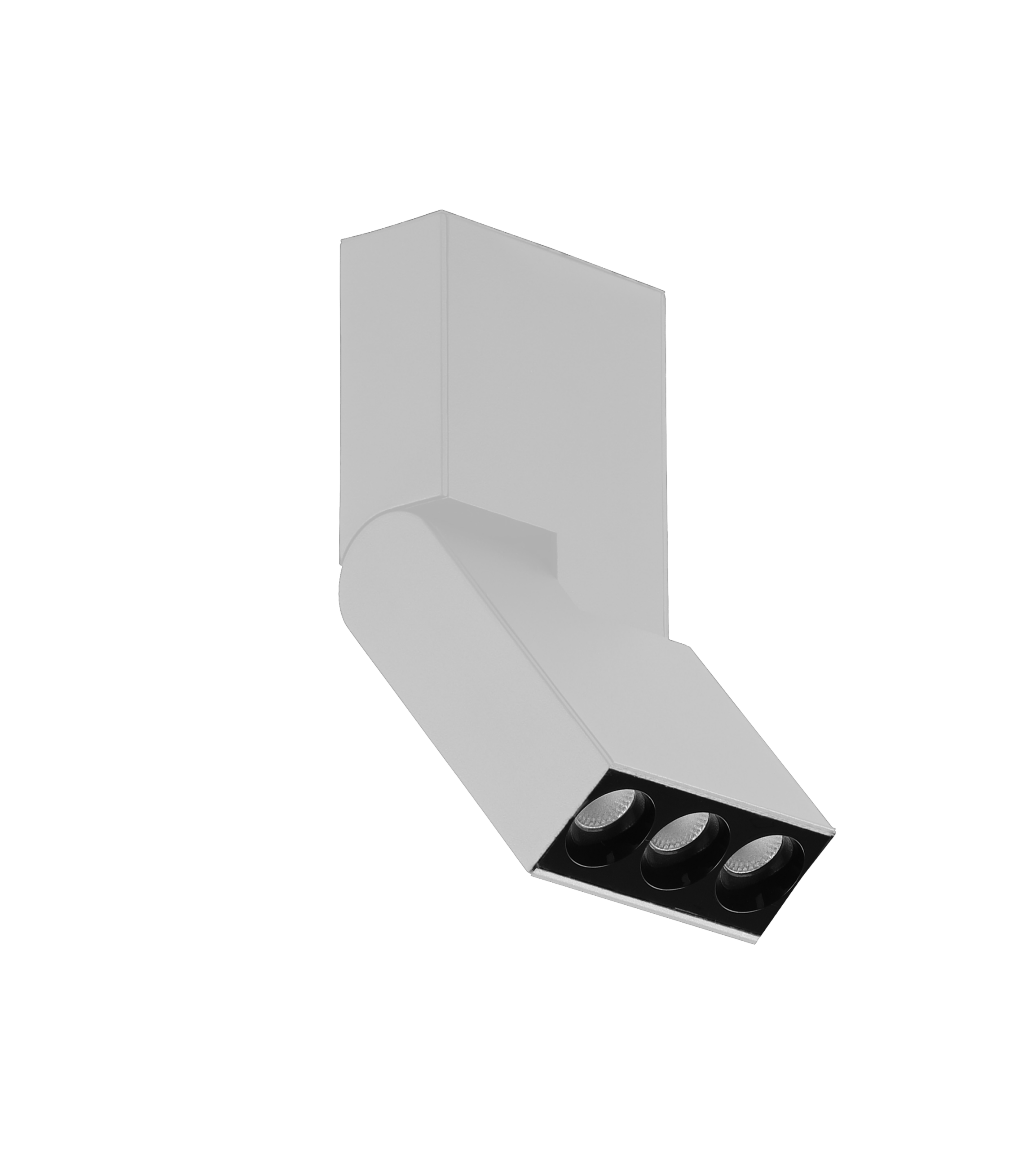 Folding Multi Spot - Standard Track - White, 4W