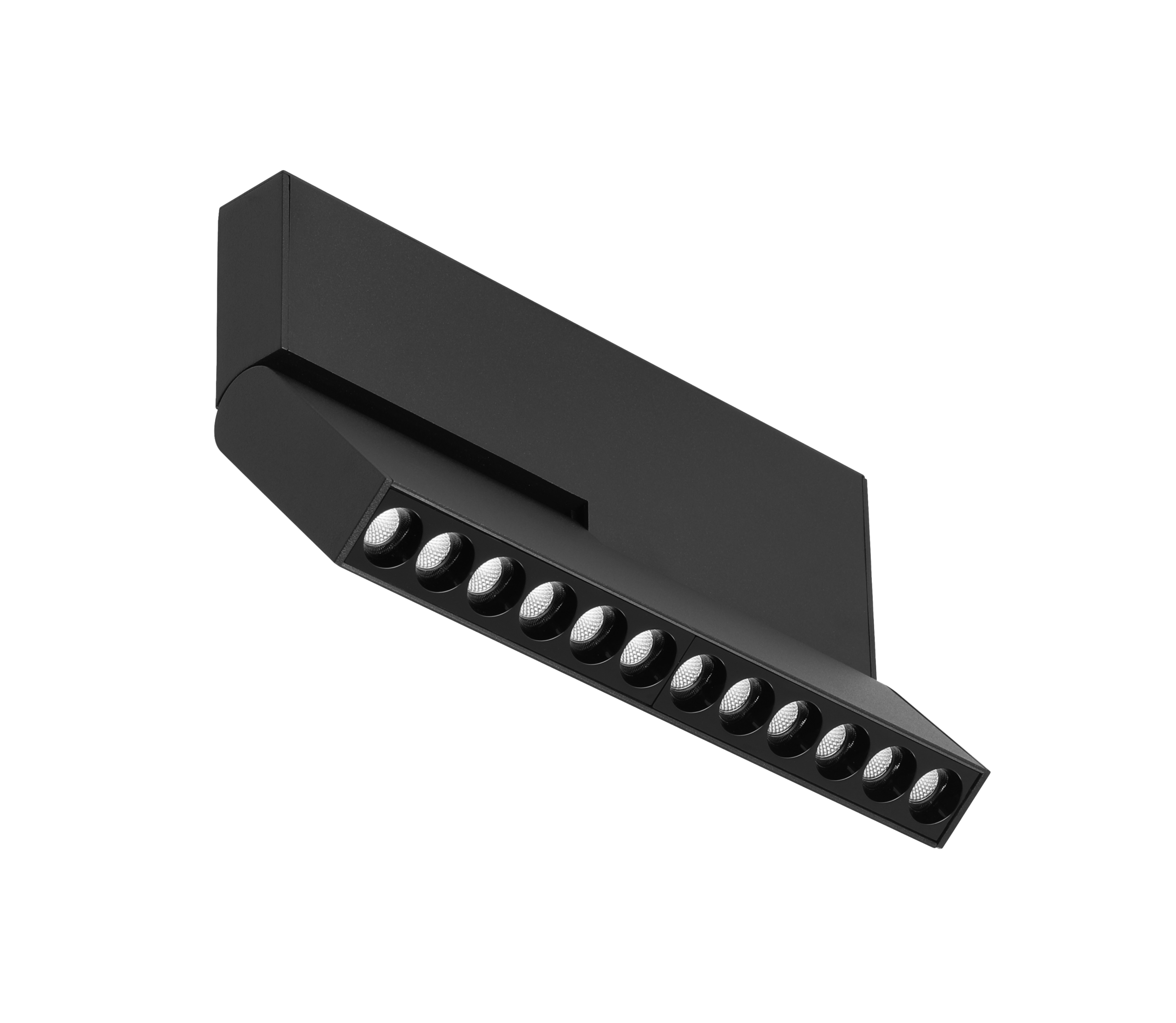 Folding Multi Spot - Standard Track - Black, 16W