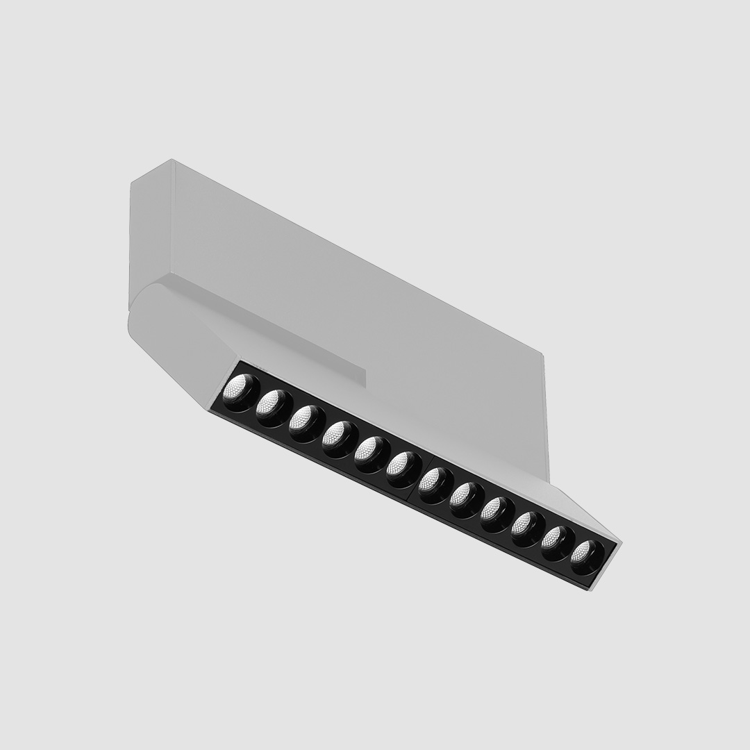 Folding Multi Spot - Slim Track - White, 16W