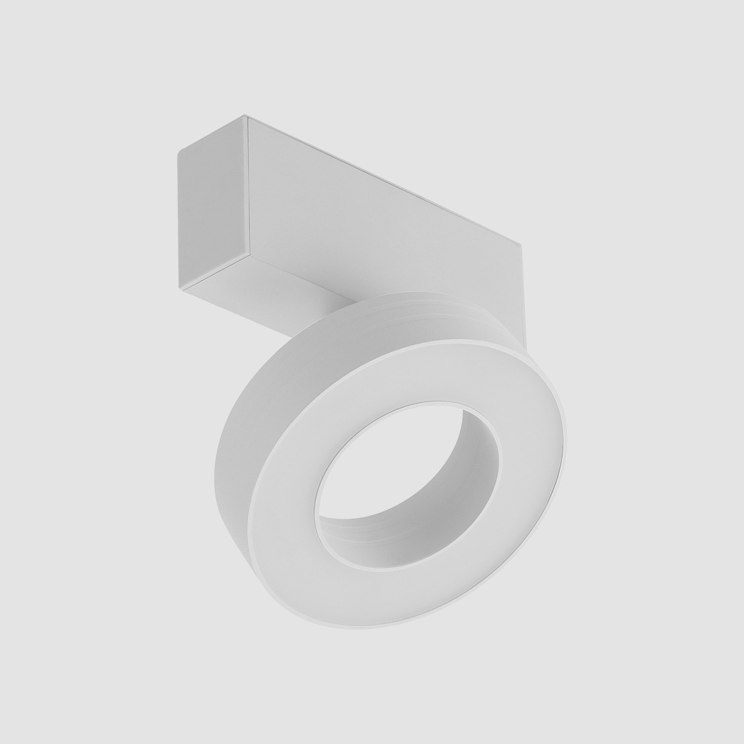 Halo Diffuser Attachment - Standard Track - 12W, White