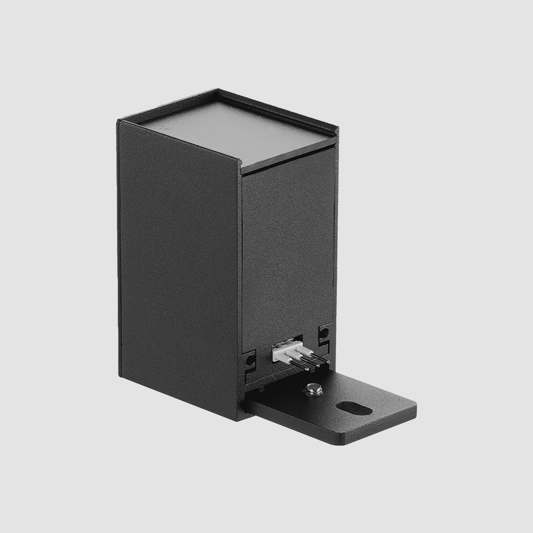 Input Terminal - Standard Track - Black, Surface/Pendant
