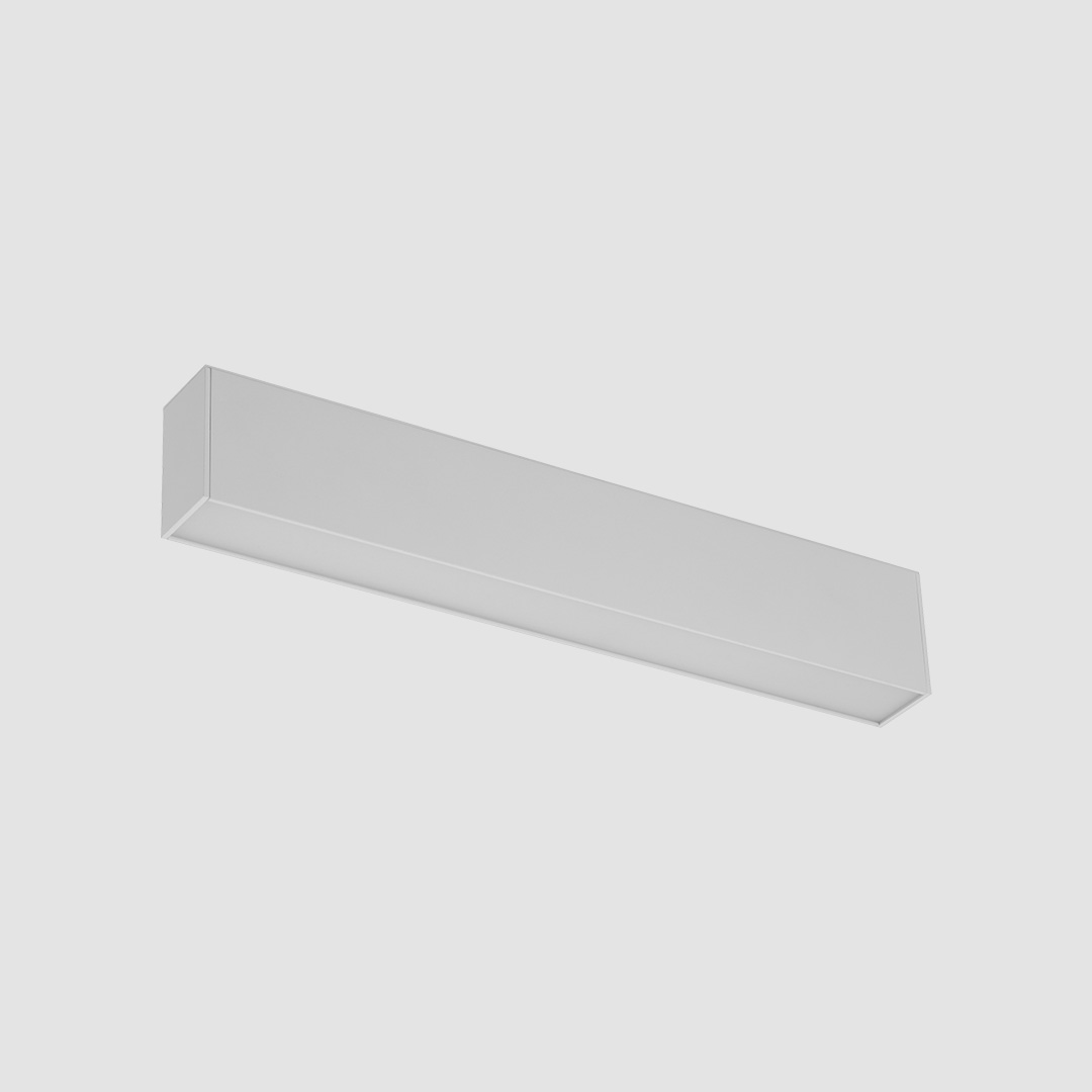 Linear Diffuser - Slim Track - White, 26W