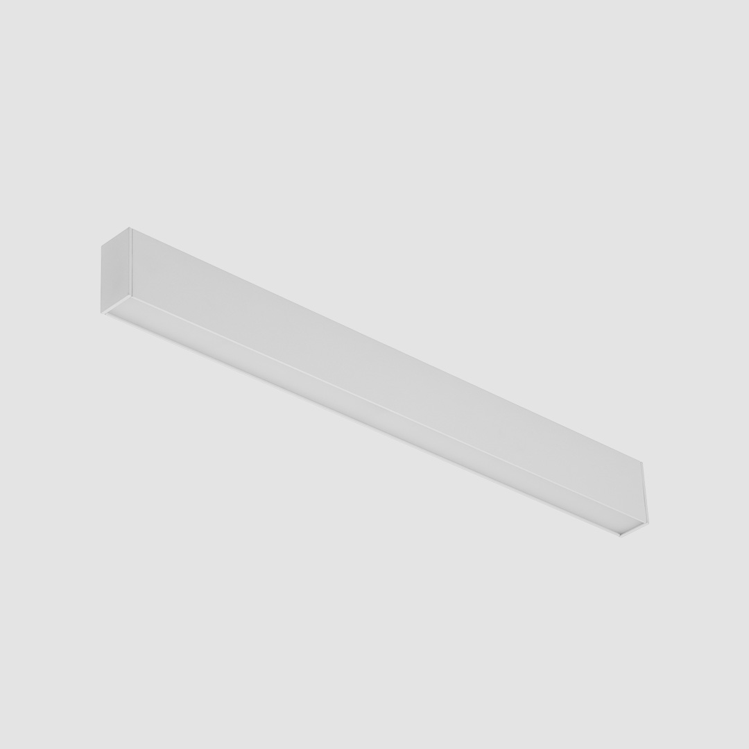 Linear Diffuser - Slim Track - White, 39W