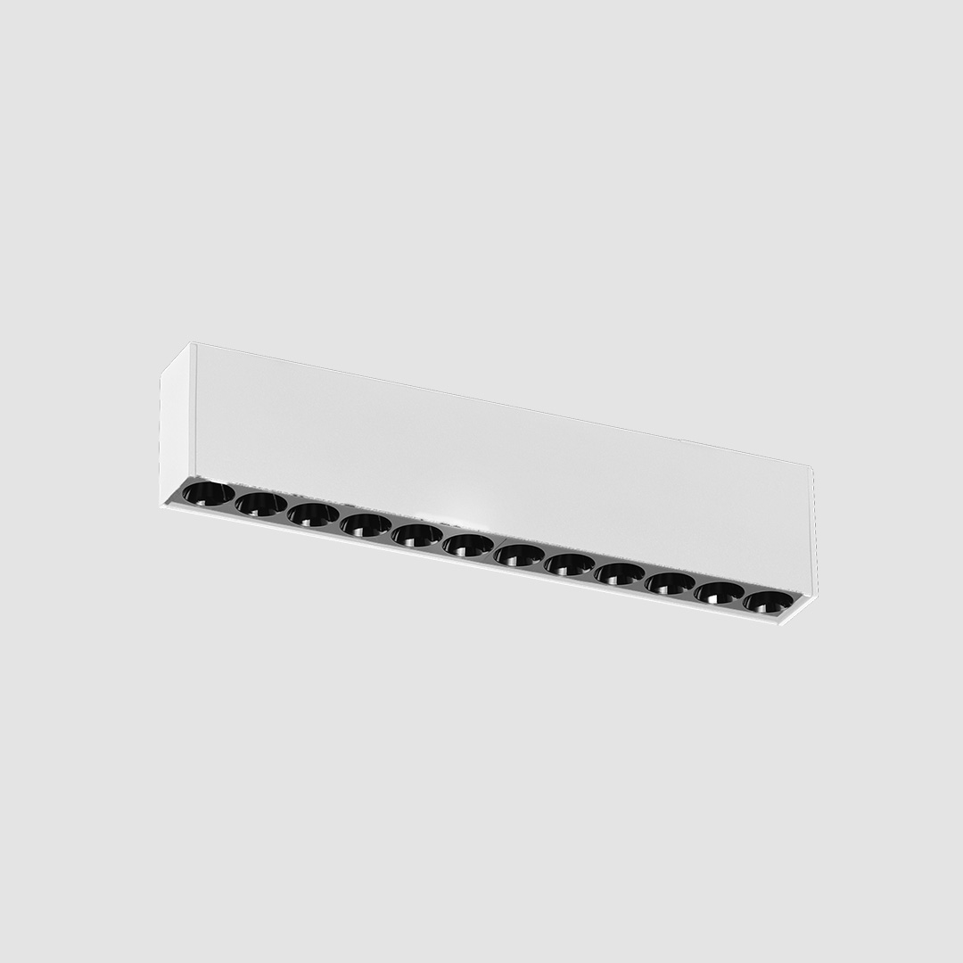 Linear Multi Spot - Standard Track - White, 16W