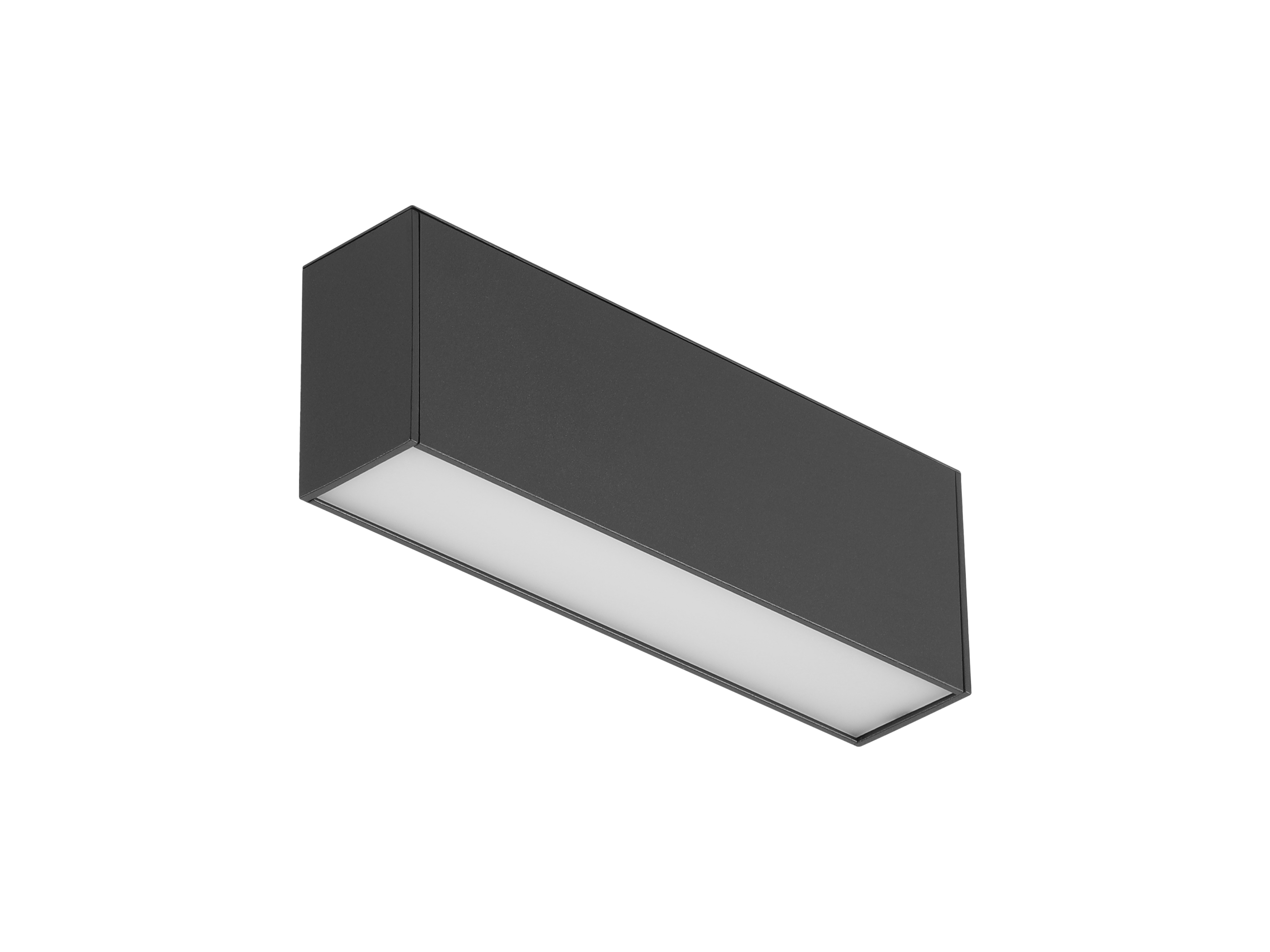 Linear Diffuser - Standard Track - Black, 7W