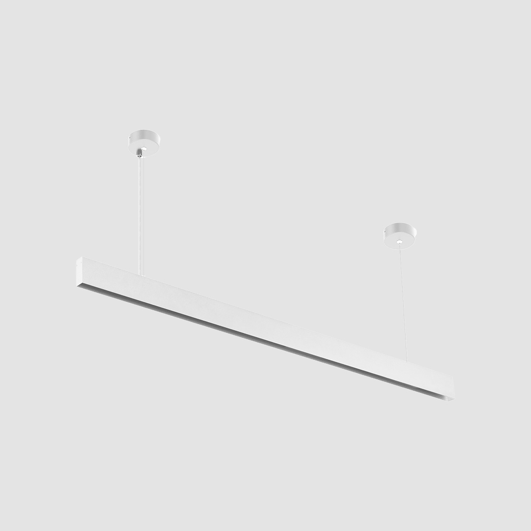 Slim Pendant Magnetic Track Light - White