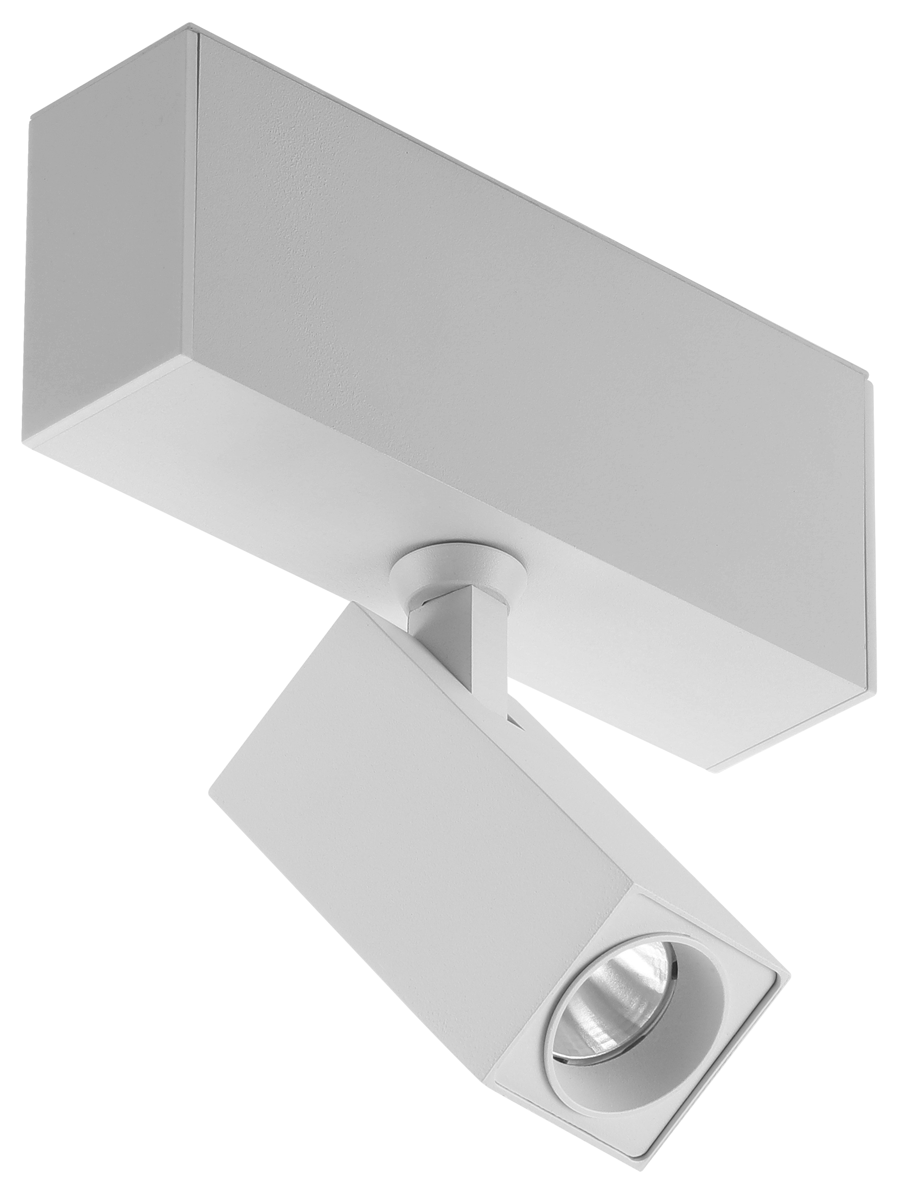 Square Spot Light - Standard Track - White, 8W