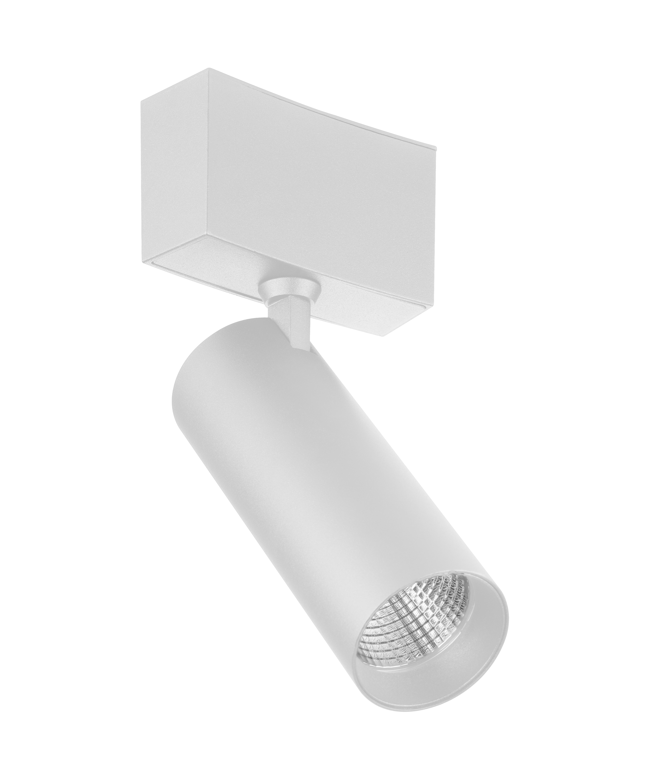 Round Spot Light - Standard Track - White, 10W