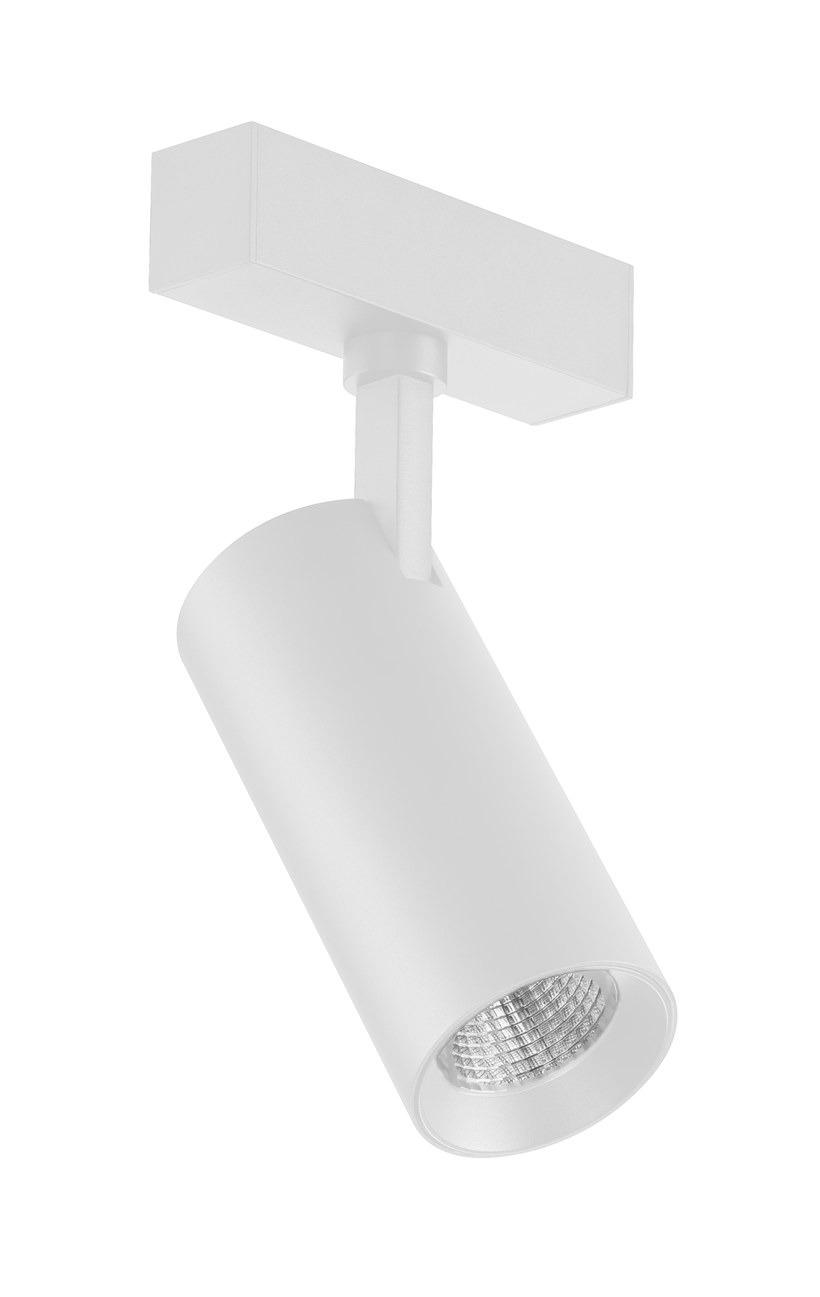 Round Spot Light - Standard Track - White, 20W