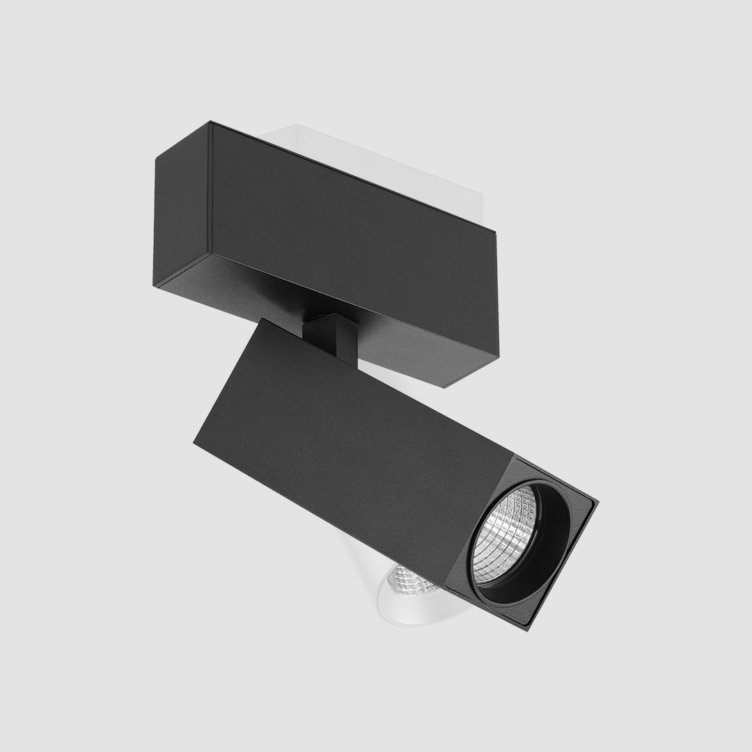 Square Spot Light - Slim Track