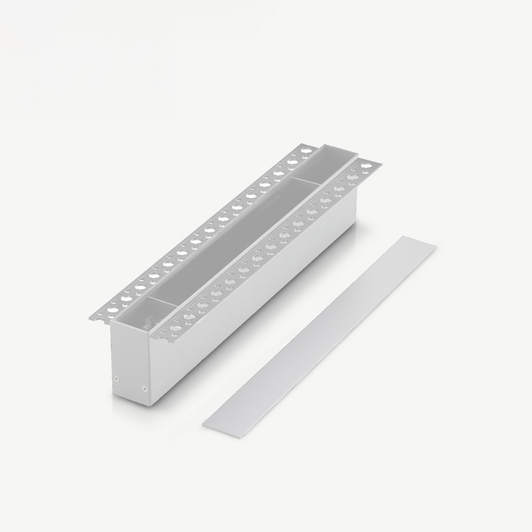 Track Driver Box - Standard Track - White, Recessed