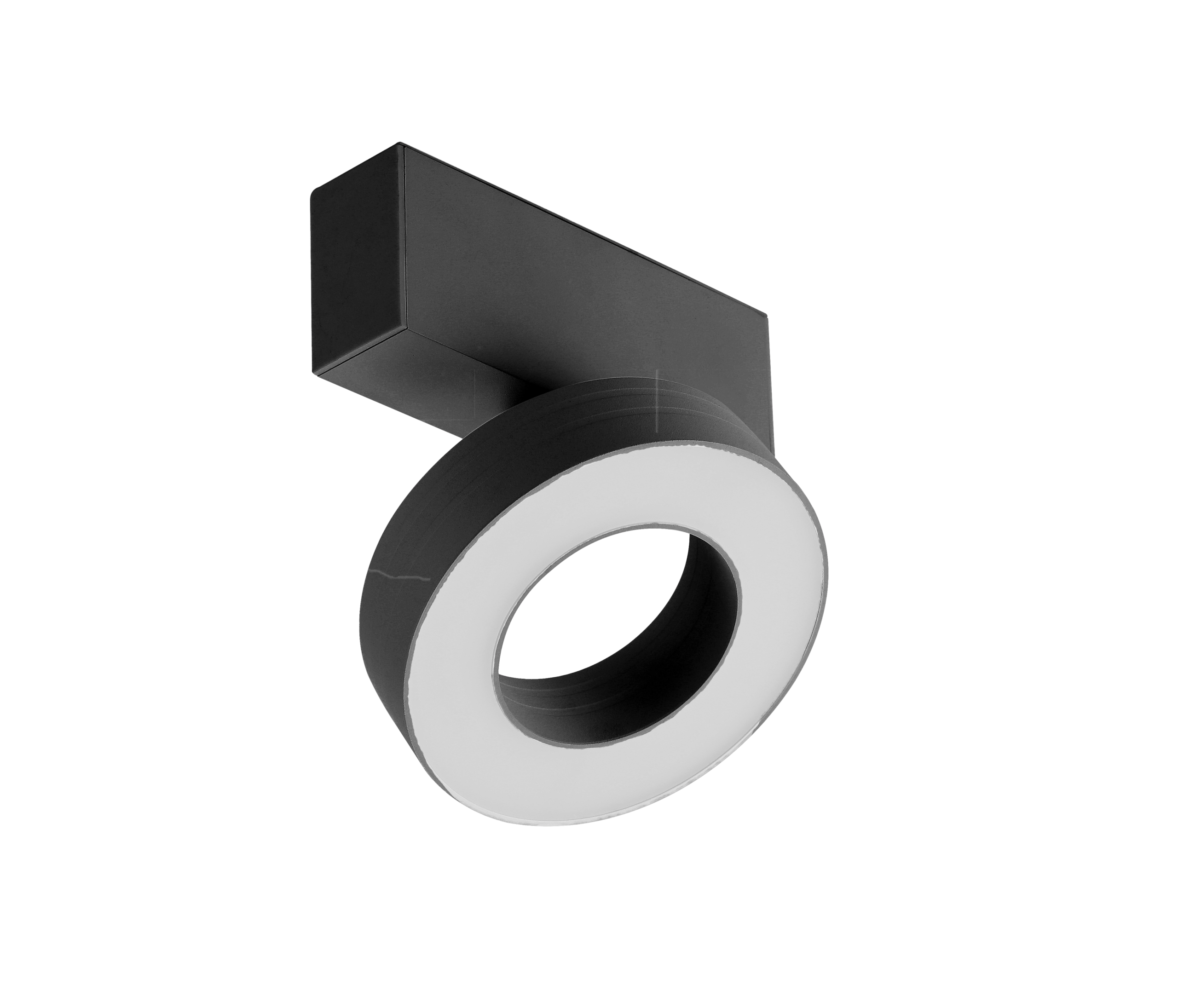 Halo Diffuser Attachment - Standard Track - 12W, Black