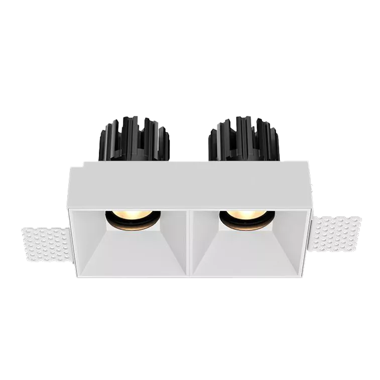 3 Inch Recessed Square Adjustable Double Downlight