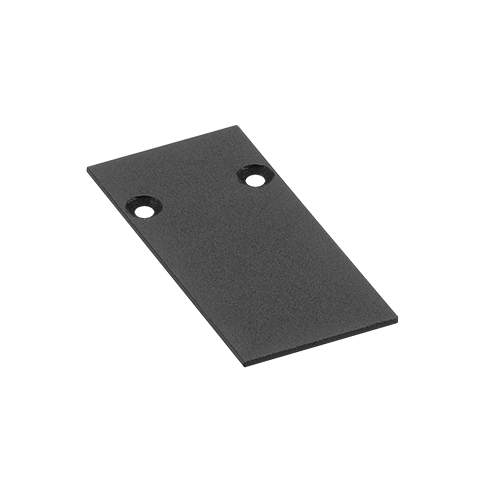 End Cap - Standard Track - Black