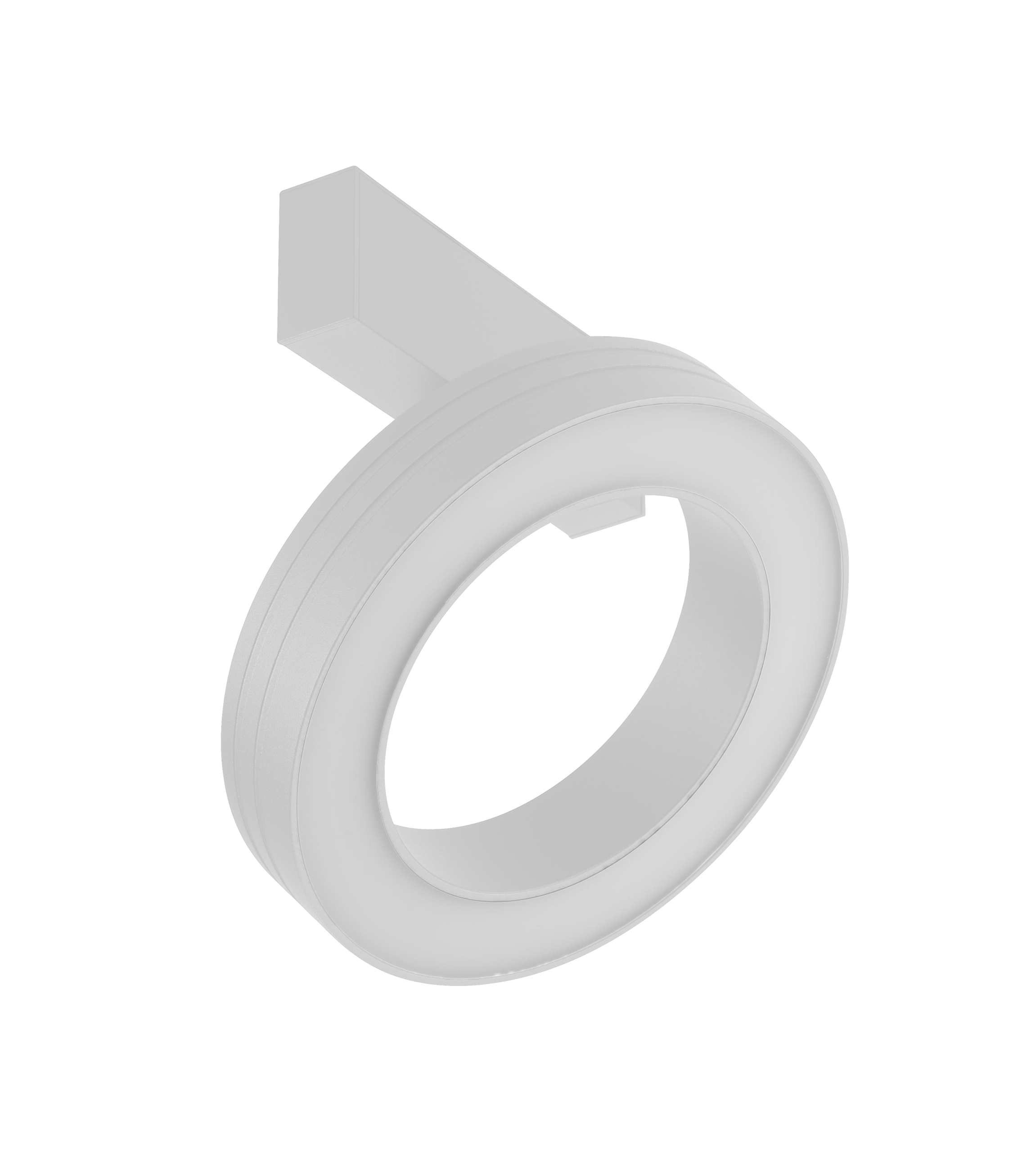 Halo Diffuser Attachment - Standard Track - 18W, White