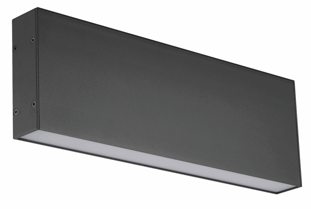 Protruding Linear Diffuser - Slim Track - Black
