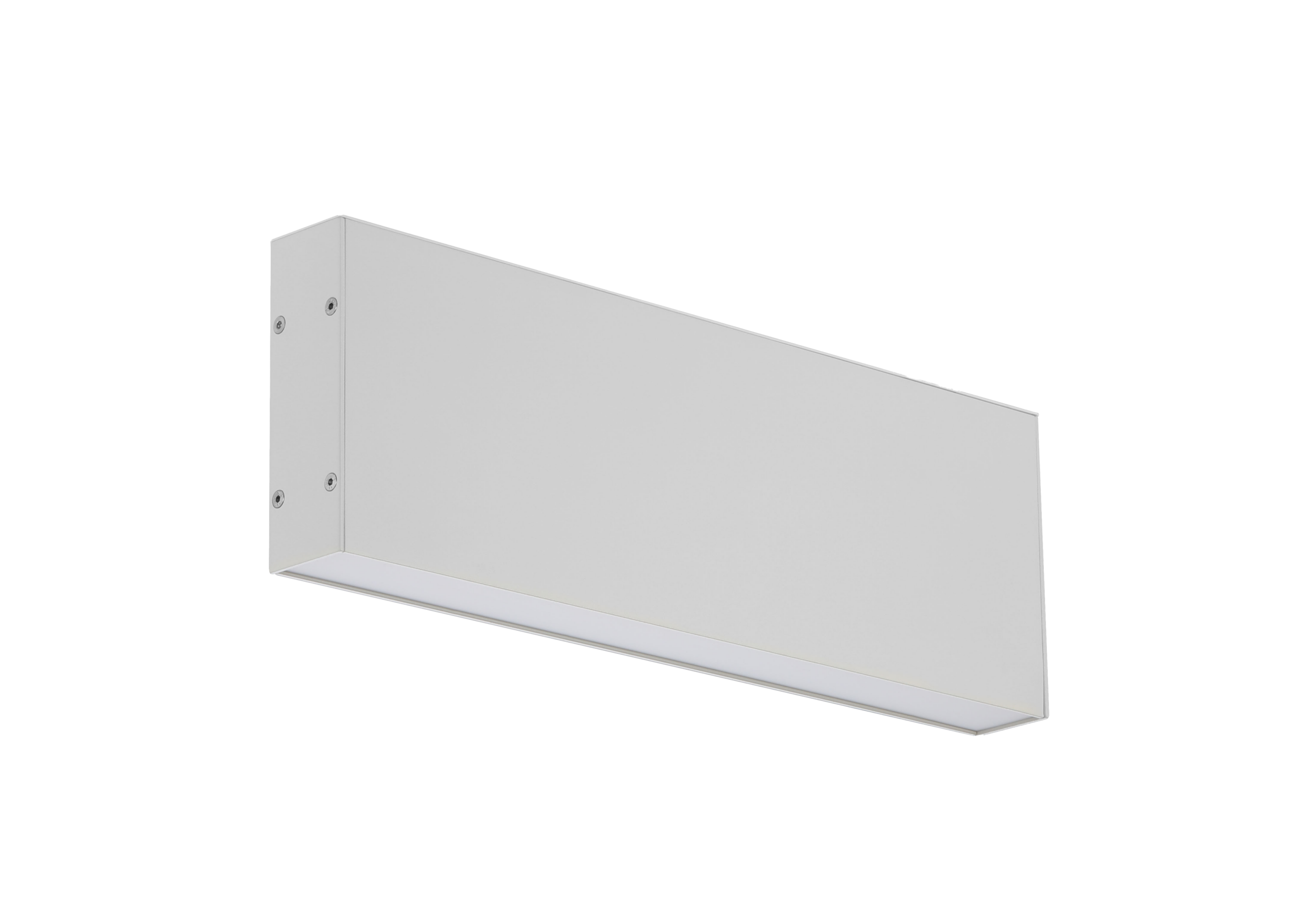 Protruding Linear Diffuser - Standard Track - White