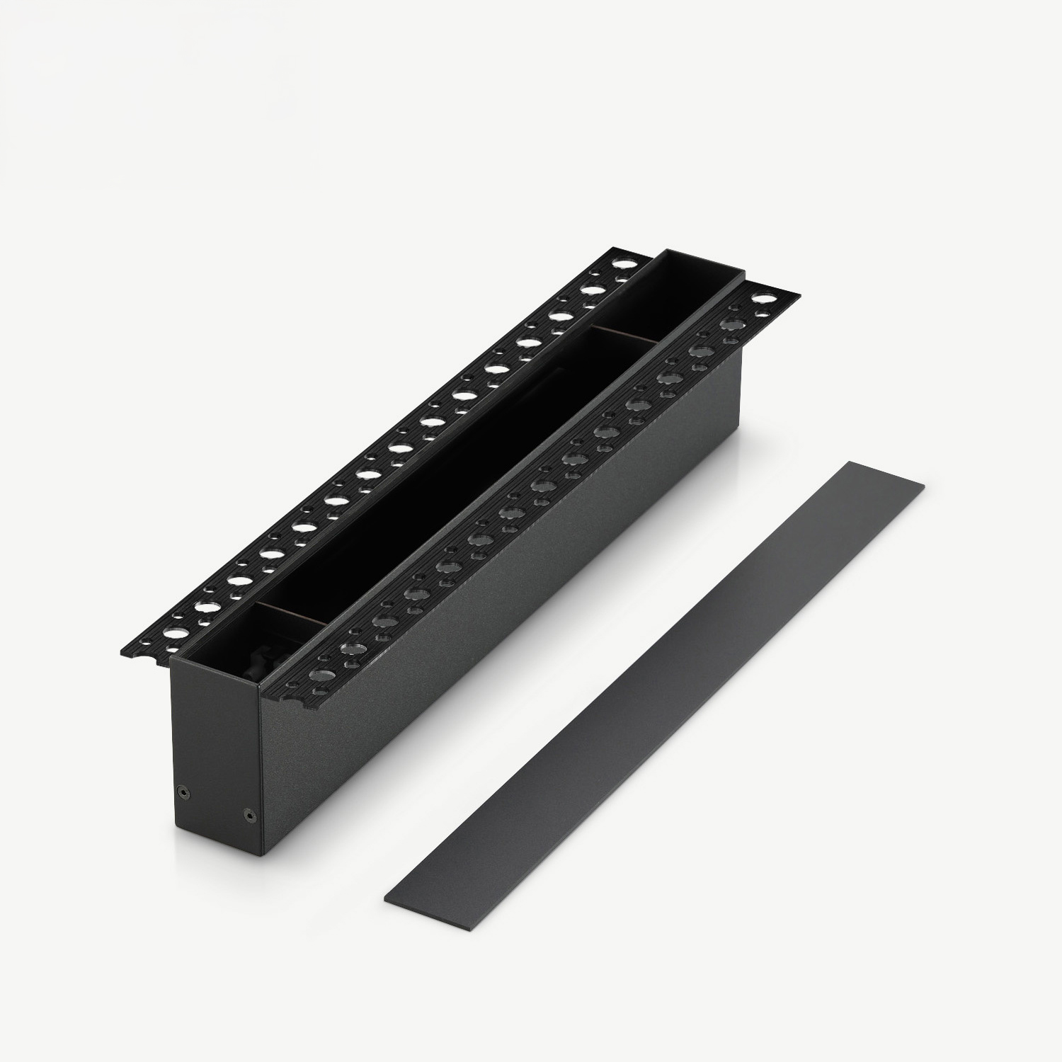 Track Driver Box - Standard Track - Black, Recessed