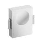 Trimless Gypsum Circle Step Light