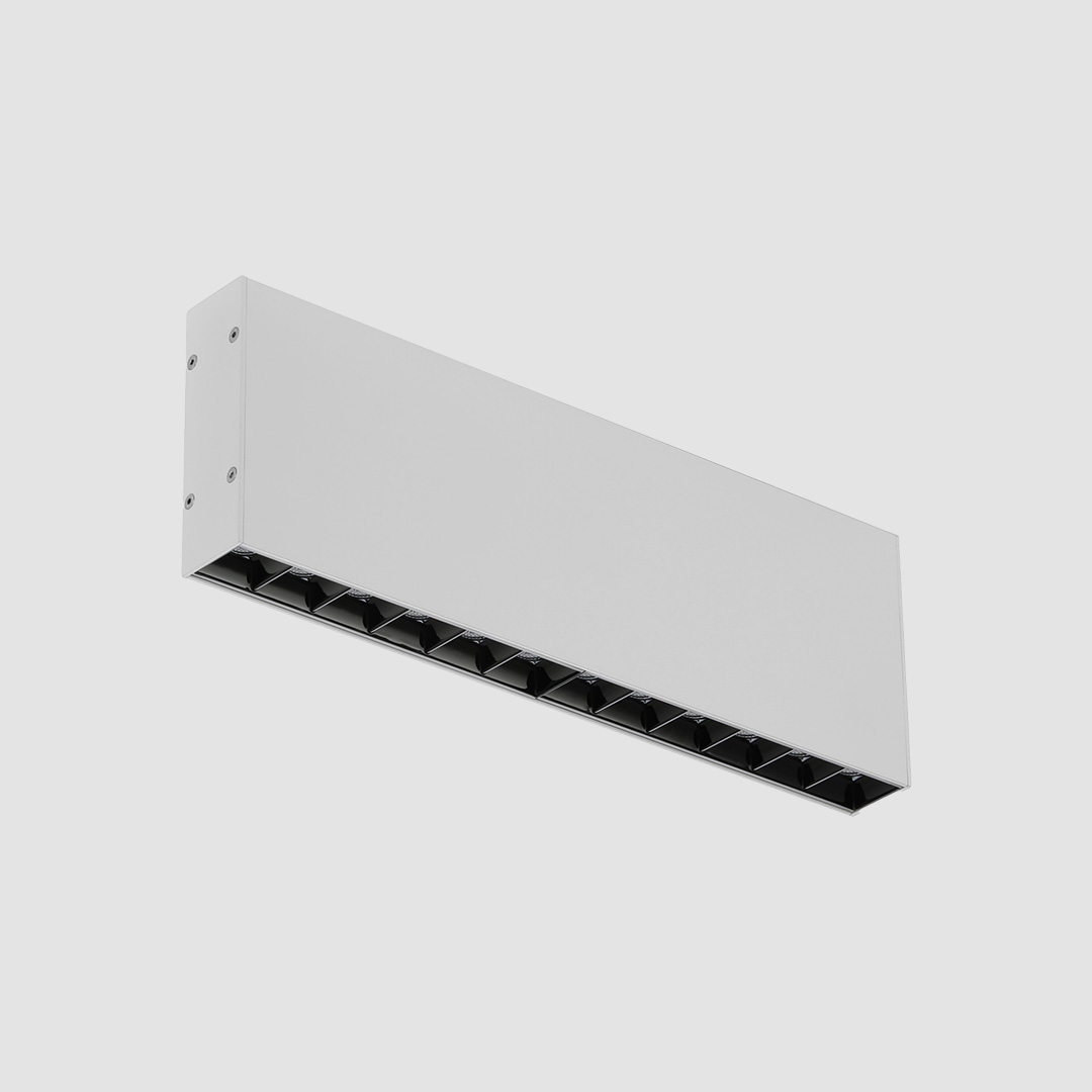 Protruding Linear Multi Spot - Slim Track - White, 15W