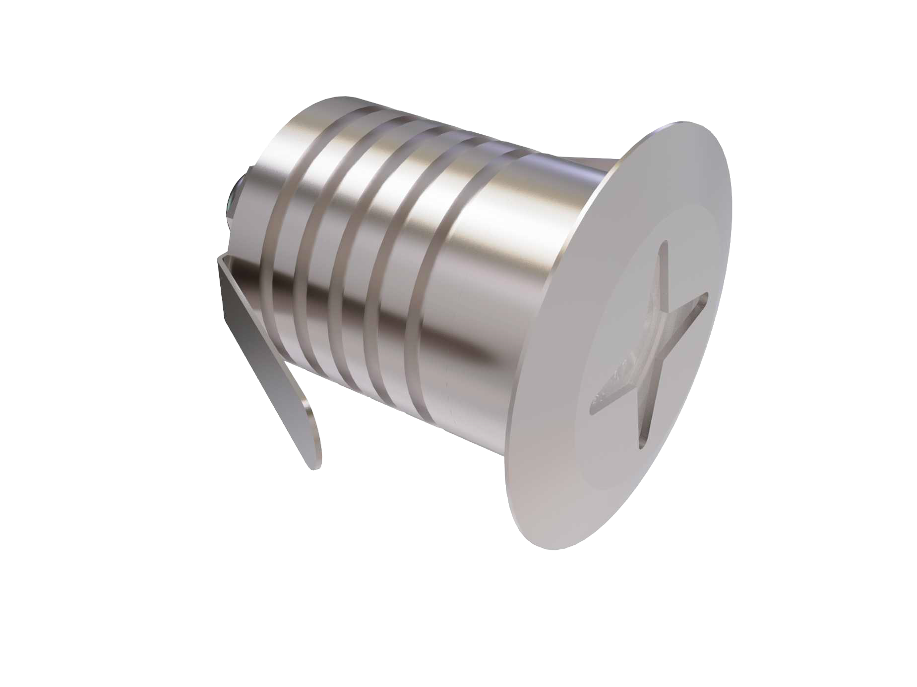 Stainless Steel In-Ground Uplight - Star