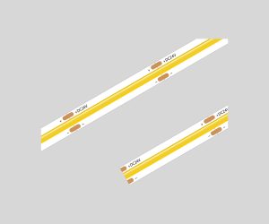 8mm COB LED Tape Static CCT 480 LEDsm 12V24V 5m Roll CRI 90 UL Free Cut